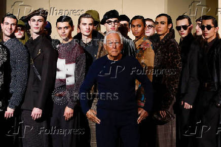 Emporio Armani Fall-Winter 2025/2026 menswear collection during Milan Fashion Week