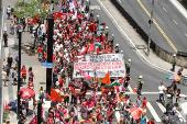 Manifestao contra escala 6x1 em SP