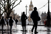 Storm Nelson brings windy weather to London