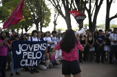 BRASILIA, MANIFESTACAO PELO CLIMA