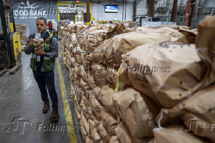 El Banco de alimentos de Nueva York repartir 40 millones de comidas en fiestas navideas