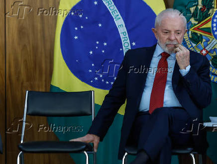 Lula, Tarcsio e Ricardo Nunes em evento no Palcio do Planalto