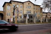 A view shows the medical center where the suspect of the Magdeburg Christmas market attack, worked in Bernburg