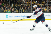 NHL: Columbus Blue Jackets at Boston Bruins