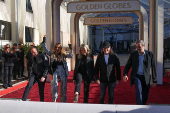 Red carpet rollout ahead of the Golden Globes