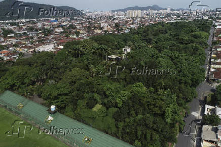 Vista area do Jardim Botnico Chico Mendes
