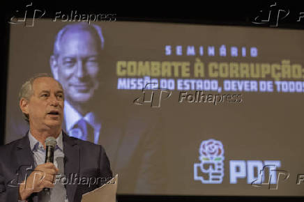 Ciro Gomes, pr-candidato do PDT  Presidncia da Repblica