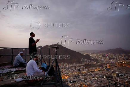 Muslim pilgrims visit Mount Al-Noor, in the holy city of Mecca