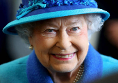 FILE PHOTO: Britain's Queen Elizabeth visits the National Memorial to the Few in Folkestone, southern England