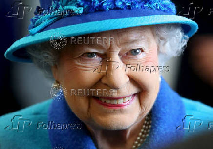 FILE PHOTO: Britain's Queen Elizabeth visits the National Memorial to the Few in Folkestone, southern England