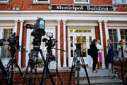 Singer Timberlake arrives to appear in court in Sag Harbor, New York