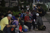 La primera caravana migrante del ao parte de la frontera sur de Mxico