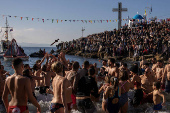 Epiphany Day celebrations in Piraeus