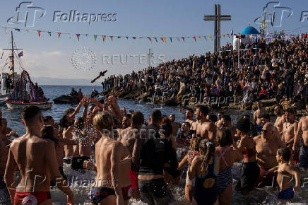 Epiphany Day celebrations in Piraeus