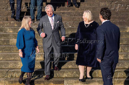 Britain's King Charles attends an event to celebrate the launch of The King's Foundation 35th anniversary, in Cumnock