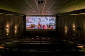 Exibio do filme Super Mario Bros em sala prime do Cinemark shopping 