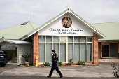 Aftermath of a knife attack at the Assyrian Christ The Good Shepherd Church, in Sydney