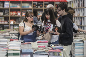 Movimentao de pblico na Bienal do Livro de SP