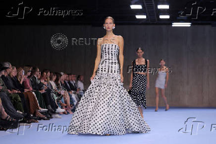 Carolina Herrera Spring/Summer 2025 collection during New York Fashion Week in New York City