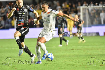 Partida entre Santos X Operrio PR  pelo Campeonato Brasileiro Srie B