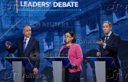 Final General Election 2024 leaders' debate, in Dublin