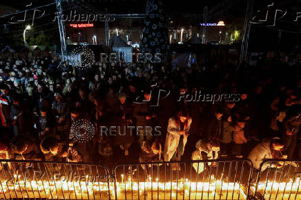 Vigil for people killed in Montenegro mass shooting