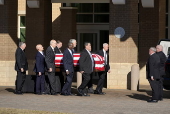 Funeral procession for former US president Jimmy Carter