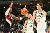 NBA: Portland Trail Blazers at Milwaukee Bucks