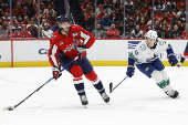 NHL: Vancouver Canucks at Washington Capitals