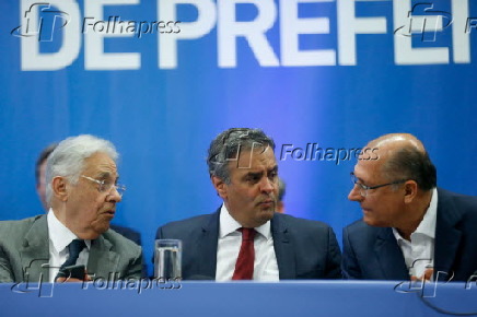 FHC, Acio Neves e Alckmin no Encontro Nacional de Prefeitos