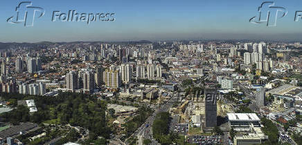 Vista area de So Bernardo do Campo (SP)