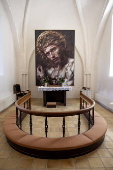 Jim Lyngvild exhibits AI art in Kvaerndrup Church in Denmark