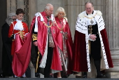 King Charles and Queen Camilla attend service of dedication for the Order of British Empire