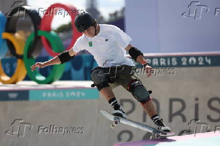 Final de skate park masculino nas Olimpadas de Paris 2024