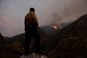 Line Fire in San Bernardino County