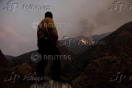 Line Fire in San Bernardino County