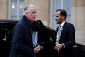 Meeting of the newly-named French government at Matignon in Paris