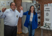 JULIANA BRIZOLA / CANDIDATA PREFEITURA / VOTACAO / ELEICOES