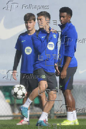 Entrenamiento del FC Barcelona