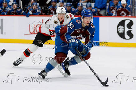 NHL: Ottawa Senators at Colorado Avalanche