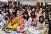 Diwali celebrations at Neasden Temple in London