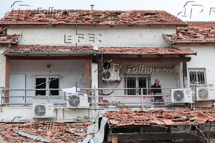 Missile fired from Lebanon hits residential area in Petah Tikva, central Israel