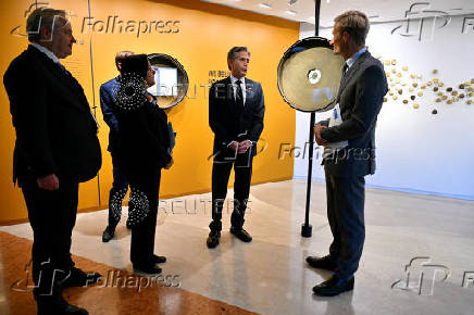 U.S. Secretary of State Antony Blinken visits the World Food Program in Rome