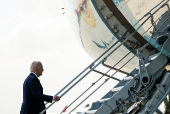 U.S. President Joe Biden departs Luanda International Airport in Luanda