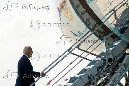 U.S. President Joe Biden departs Luanda International Airport in Luanda