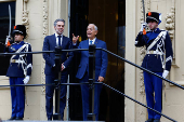 Portugal's President Marcelo Rebel de Sousa visits the Netherlands