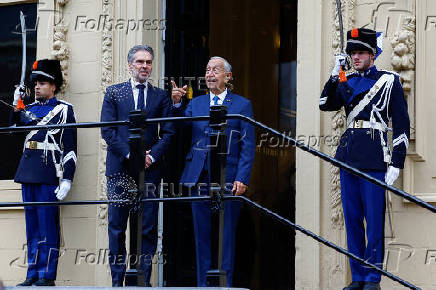 Portugal's President Marcelo Rebel de Sousa visits the Netherlands