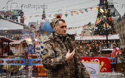 Christmas and New Year preparations in Moscow