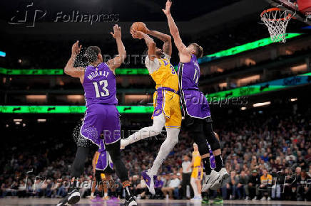 NBA: Los Angeles Lakers at Sacramento Kings