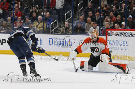 NHL: Philadelphia Flyers at Columbus Blue Jackets